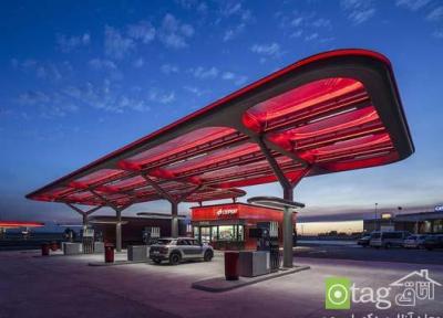 طراحی پمپ بنزین با نوآوری و تکنولوژی پیشرفته در اسپانیا