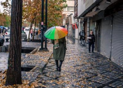 تصاویر ، باران پاییزی در تهران